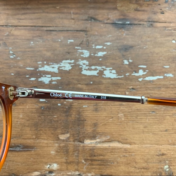 Chloe CE2676 725 Blonde Havana Eyeglasses - Picture 5 of 7